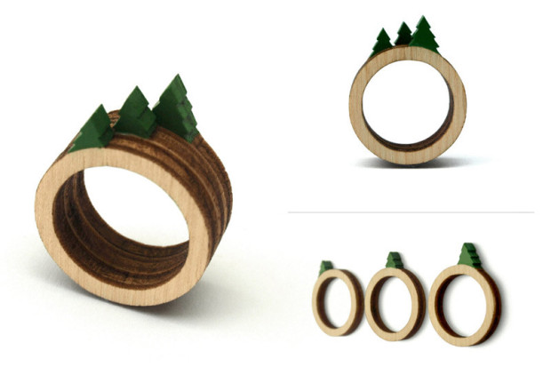 Экологичные кольца от Клайва Родди