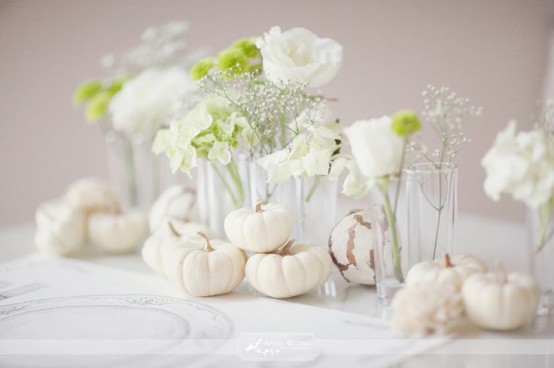 Осень в белом: 35 идей декора дома