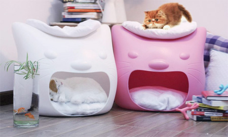 Табурет-домик для кошки