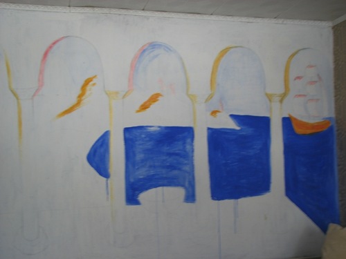 Мастер-класс: Роспись стен акриловыми красками