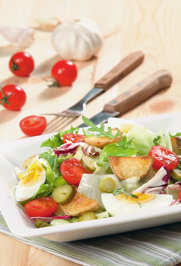 5 необычных салатов из  простых продуктов
