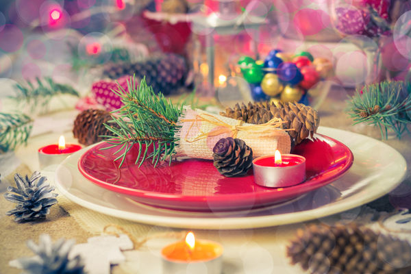 Украшаем новогодний и рождественский стол